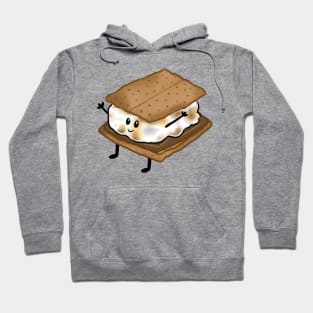 Smores Cartoon Character Hoodie